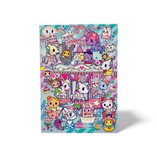 Tokidoki Cotton Candy Carnival Lined Notebook Journal Pastel Kawaii Unicorno NEW