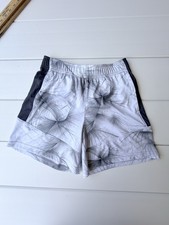 NWT DSG Athletic All Sport Shorts Boys Medium Gray White Streaks