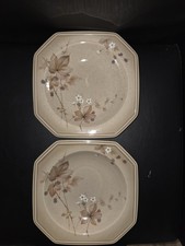 Vintage Mikasa "Impulse" Octagonal Soup/Salad Bowls (DS 803) - Set of 2