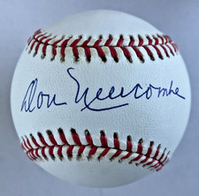 DON NEWCOMBE BROOKLYN DODGERS AUTOGRAPHED SIGNED AUTO N.L. OFFICIAL BASEBALL
