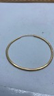 11K Gold Single Hoop Earring 2.56 g — photo 1