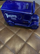 Wade Ceramic Tetley Tea Van Moneybox Bank