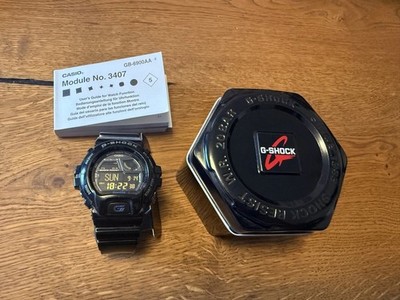  Casio G-SHOCK GB-6900AA-1JF Glossy Black Bluetooth Herrenuhr