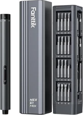 Fanttik E1 Max Electric Screwdriver, Mini Precision Screwdriver Set, 50 Magnetic