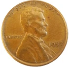 1957 Lincoln Cent Good - Very Good  (G-VG) Circulated Condition Copper Penny