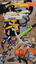 Nerf Gun Bundle - Modulus, Barrel Break, Zombie Strike Crossbow &more + Bullets
