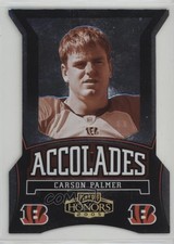 2005 Playoff Honors Accolades Die-Cut 4/10 Carson Palmer #A-9 0a6