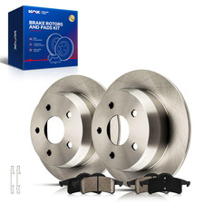 Kax Rear Brake Kit Oe Brake Rotors And Ceramic Brake Pads Fits Jeep Grand