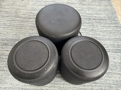 2 Amazon Echo Studio Smart Speaker with Sub Woofer Charcoal