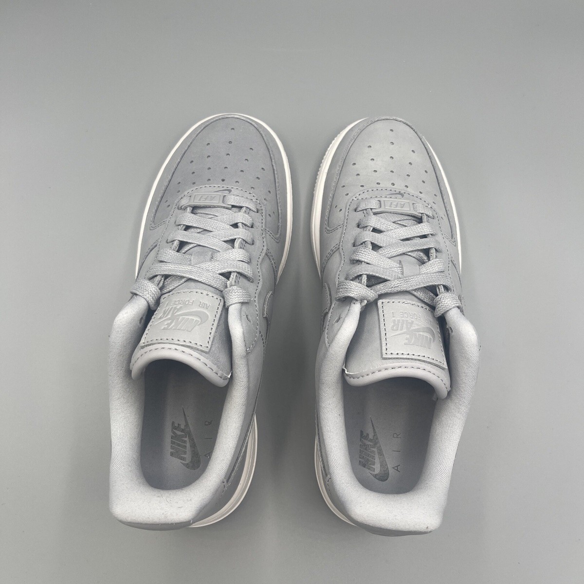 Nike Wmns Air Force 1 Premium AF1 PRM MF Wolf Grey White/ Size 7.5