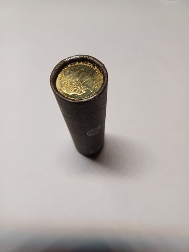 2018 $2 Remembrance Day Armistice Red Poppy Cotton & Co Roll H/T UNC in TUBE - Picture 3 of 3