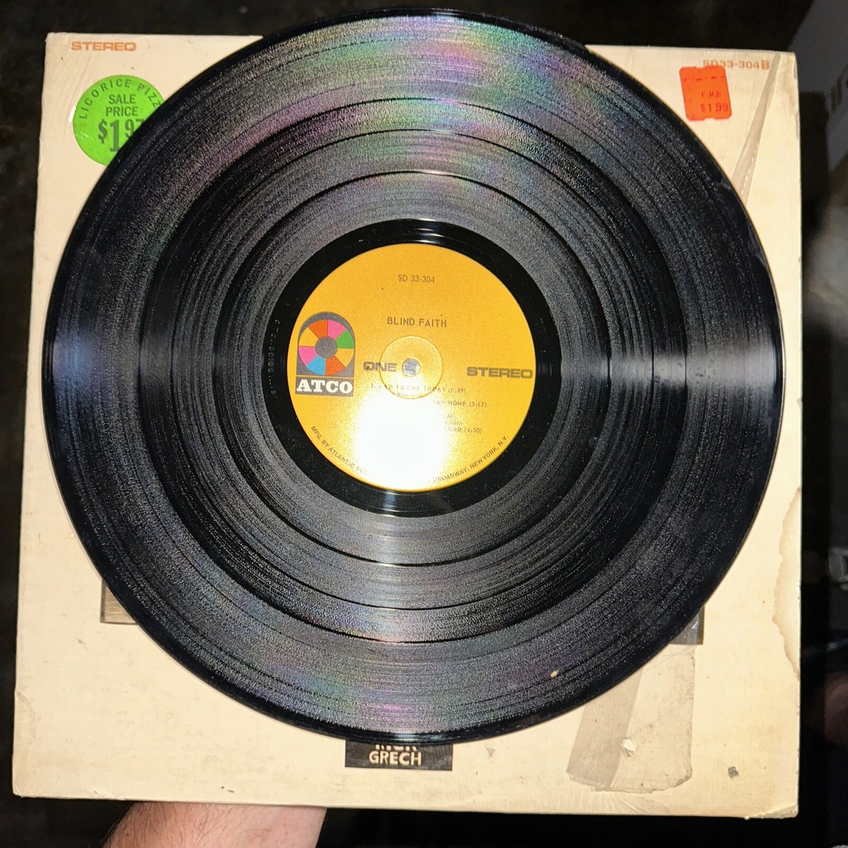 Blind Faith ' Blind Faith ' Vinyl LP US 1969 ATCO SD 33-304