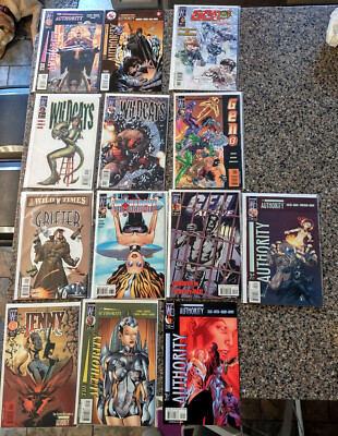 Lot of 13 Different Wildstorm Comic Books.