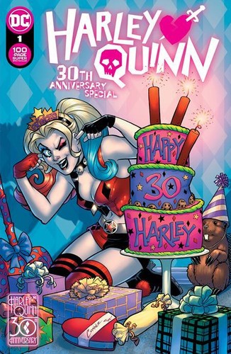 Cubiertas selectas de cómics de DC 2022 especial del 30 aniversario #1 de Harley Quinn - Imagen 10 de 23