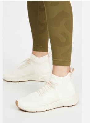 関送込!Rick Owens X Veja コラボ Mid V-Knit スニーカー V-KNIT VEJA X RICK OWENS MID BUTTER Women's Size 8 Wore Once