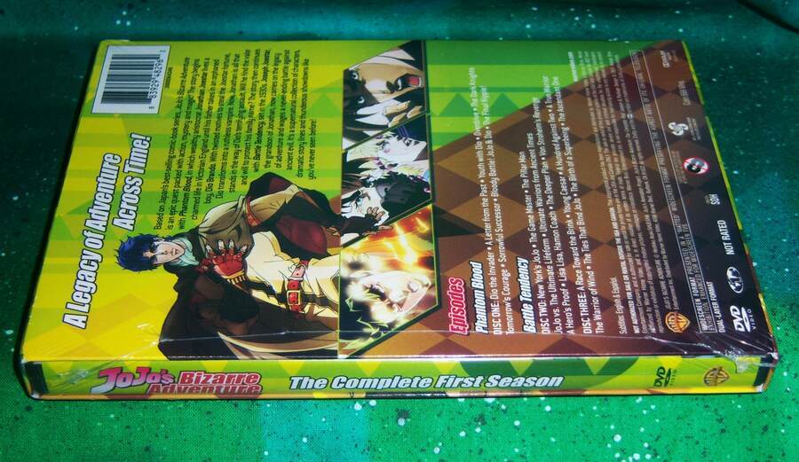 NEW JOJO'S BIZARRE ADVENTURE COMPLETE FIRST 1ST SEASON 1 ONE