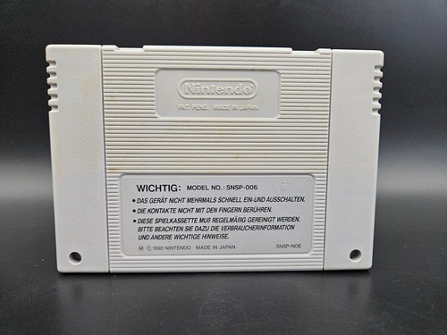 Jimmy Connors Pro Tennis Tour Nintendo SNES Modul SNSP-JC-NOE SFRG - Bild 2 von 4