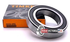 TIMKEN 6009 2RS Deep Groove Ball Bearing, Rubber Sealed 45x75x16 mm