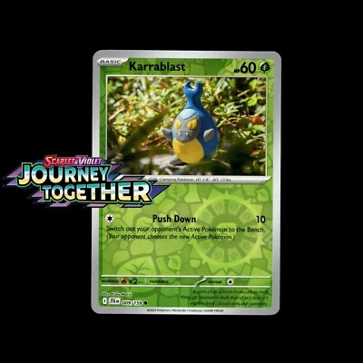 karrablast pokemon card value - Scarlet & Violet - Black Bolt - Grass Colorless Pokemon Karrablast 7/111 Crimson Invasion