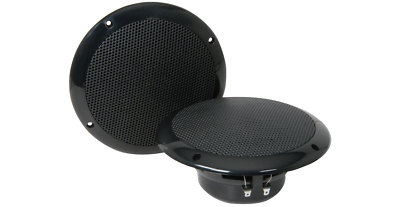Adastra 6,5'' Wasserdicht Schwarz Lautsprecher IP35 Schwimmbäder, Badezimmer