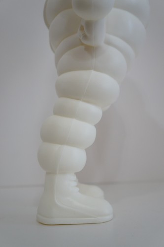 Figura de juguete de plástico oficial Michelin Man 12" Francia vintage 1981 Mr Bibendum - Imagen 15 de 19