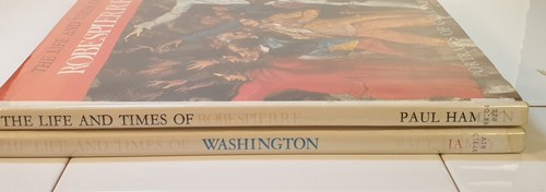 The Life and Times of WASHINGTON & ROBESPIERRE Portraits Hardcover Books x2 - Picture 3 of 10