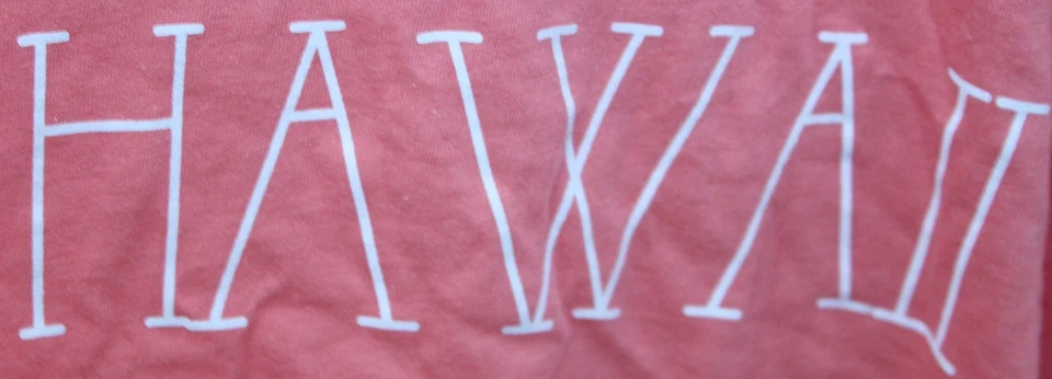 Billabong я сердце Гавайи / я люблю Гавайи коралл цветочный Майка молодежи девочек маленький - Изображение 3 из 4