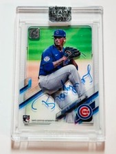 2021 Topps Clearly Authentic Rookie Autograph Brailyn Marquez Chicago Cubs