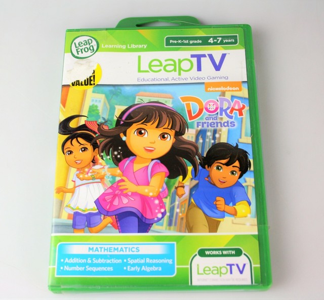 LeapFrog LeapTV Nickelodeon Dora and Friends Educational Active Video Game for sale online | eBay