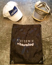 Santo Domingo ITU Olympic Tri Visor  Milex Hat  Transition Bag  New NWT