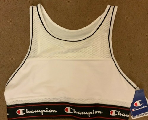 SALE 😃 NEW CHAMPION white SPORTS BRA XL style Y09LM
