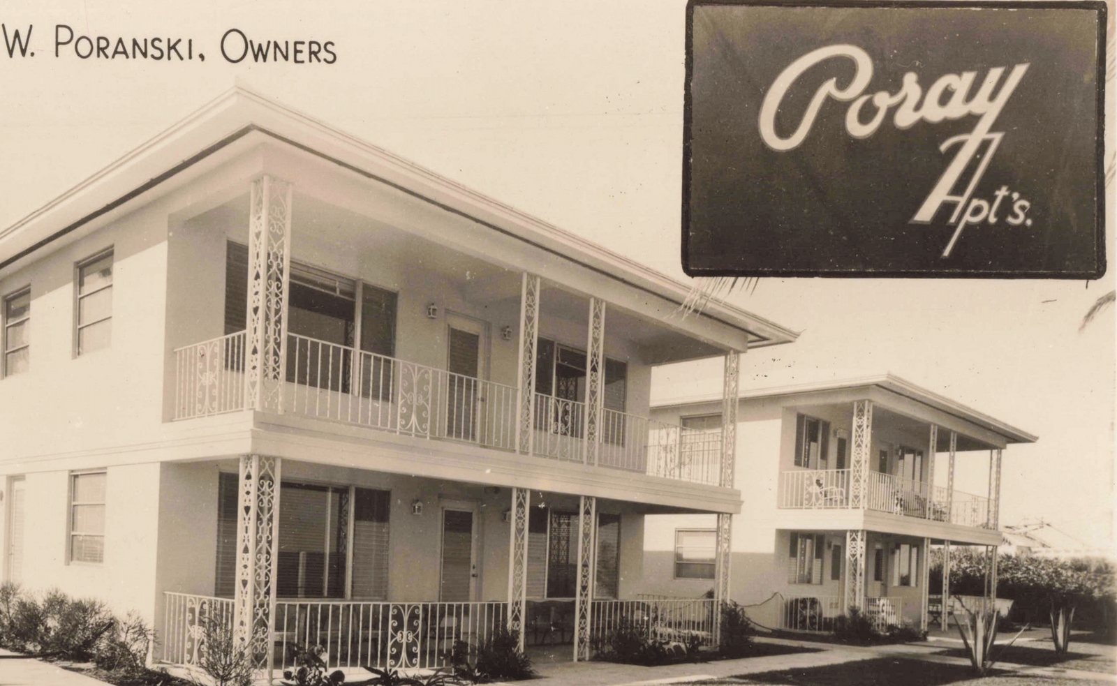 RPPC Palm Beach FL PORAY APARTMENTS Vacation on the