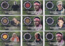 Stargate SG-1 Seasons 1 to 10 & Heroes Costume / Patch Card Selection