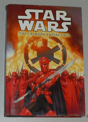 STAR WARS CRIMSON EMPIRE SAGA Hardcover Graphic Novel Trilogy Book