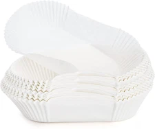 DEAYOU 80 PCS Bread Baking Liners, 2 LB Paper Loaf Pan Liners, Greaseproof Bread