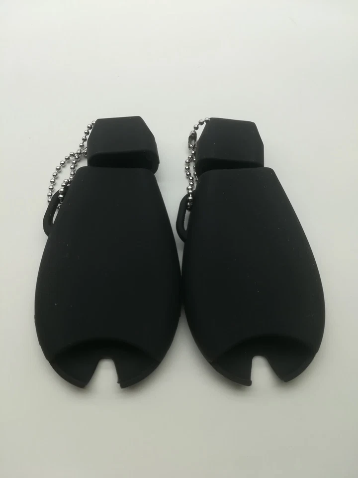 2*Cubierta de llave remota con llavero de silicona para Chrysler Town&Country Dodge Grand Caravan VW Foto 2 de 4