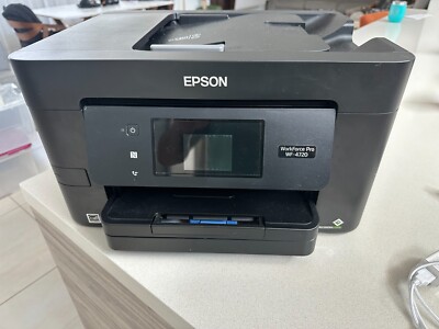 Epson WorkForce Pro WF-4720 4 Color Multifunction Printer - Black (C11CF74201)