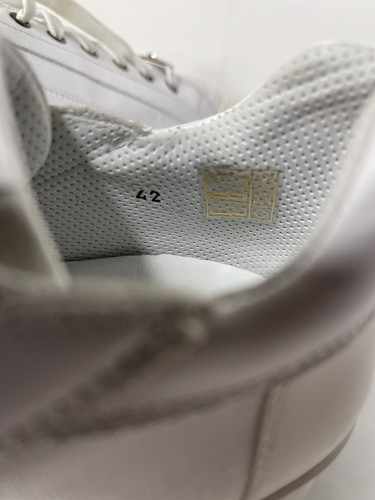 Versace Men's White Leather Medusa head Sneakers Size 42/9 Sneakers NIB - Picture 8 of 12