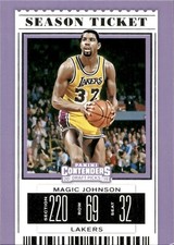 Magic Johnson - 2019 Panini Contenders Draft ...