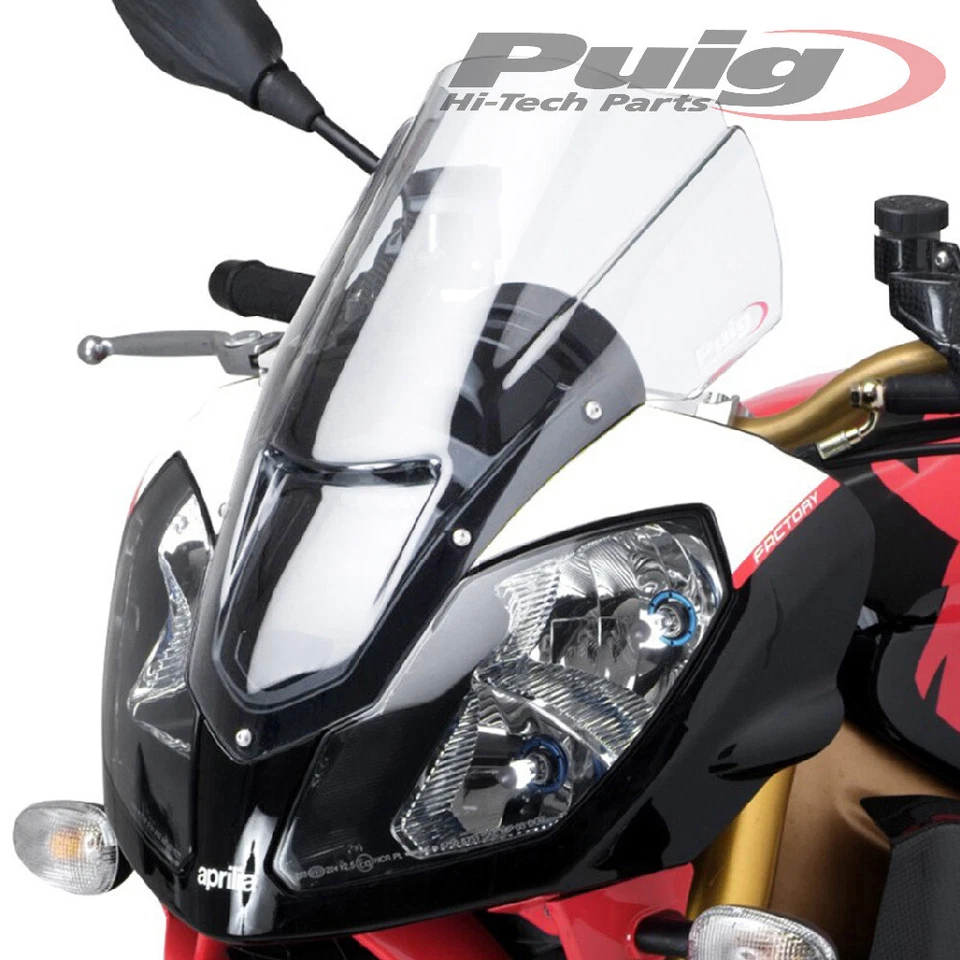 CUPOLINO PUIG TRASPARENTE 4110W APRILIA TUONO 1000 R 2006 / 2010 - Immagine 2 di 2