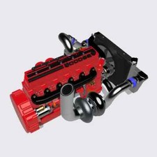 1:25-1:24 Scale Resin 24 Valve Cummins Diesel...