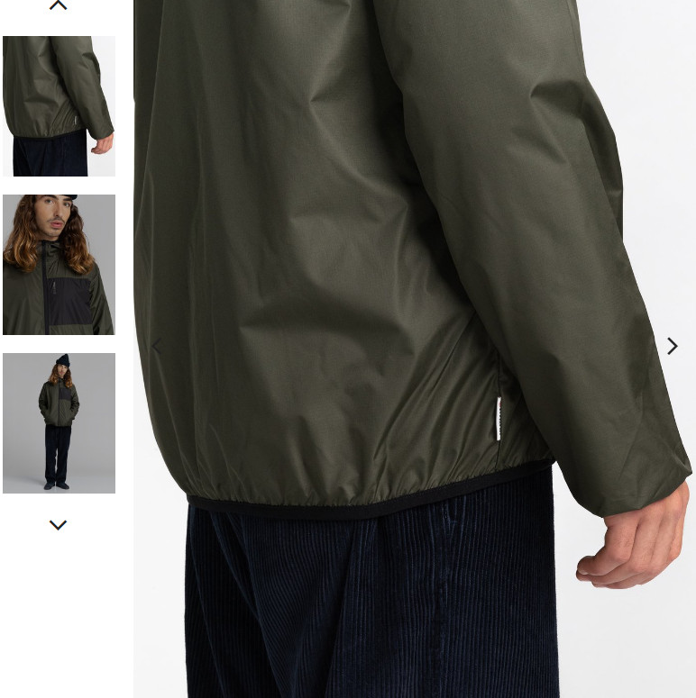 Element Men's Alder Fundamental Jacket in Forest Night-Size Medium