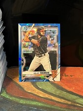 2021 Bowman Chrome Sapphire #BCP-69 HELIOT RAMOS San Francisco Giants