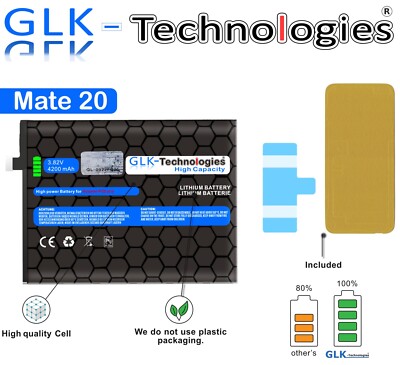 GLK-Technologies Akku für Original Huawei Mate 20 HB436486ECW    Ohne SET