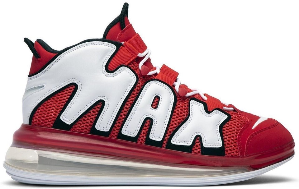 靴 NIKE AIR MORE UPTEMPO 720 QS 2 Nike Air More Uptempo 720 University Red for Sale | Authenticity