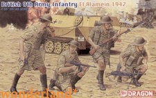 DRAGON 1/35 6390 British 8th Army Infantry (El Alamein 1942)