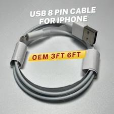 For Apple iPhone SE 6 7 8 XS XR 11 12 13 14 Pro Max USB Fast Charger Cable Cord