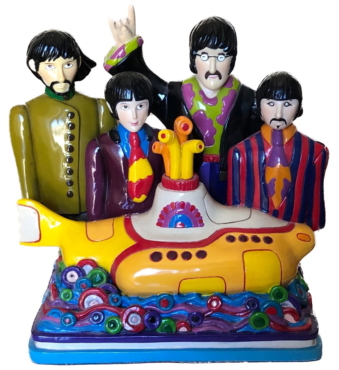 ビートルズ イエローサブマリン Gartlan USA Inc The Beatles Yellow Submarine Figurine by Gartlan USA Inc. 1999