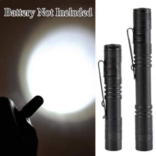  Super Bright Mini LED Torch Tiny Penlight Tactical Flashlight Micro Pen Lamp ⇓