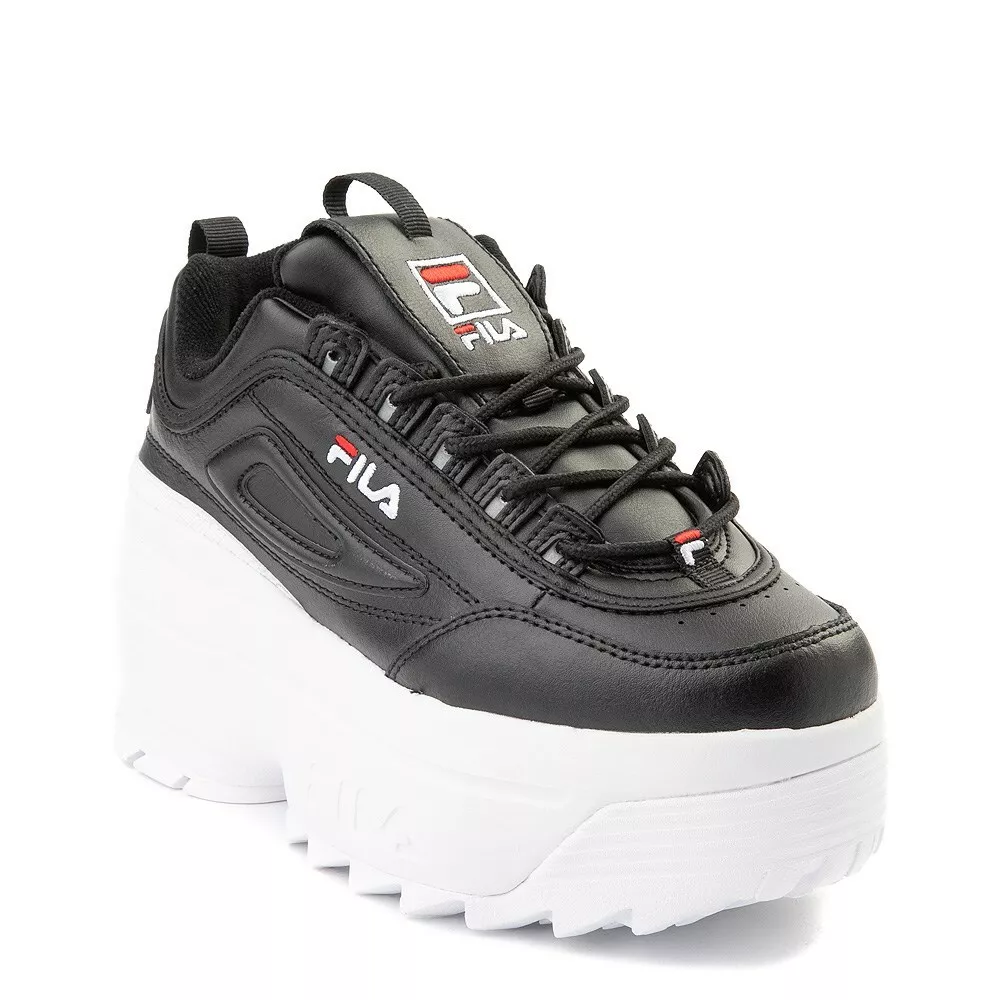 Zapatillas deportivas para mujer Fila Disruptor 2 cuña NEGRAS | eBay